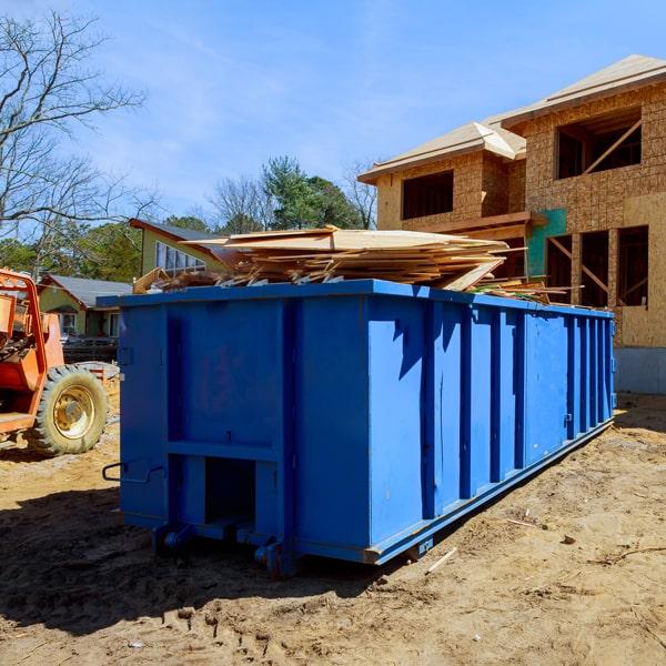 our construction dumpsters have weight limits that vary based upon their size